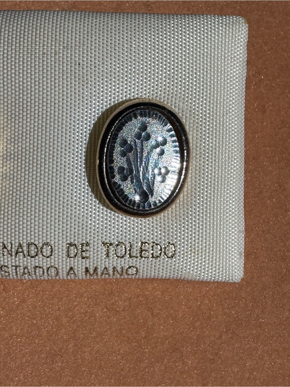 Damask Toledo earring studs - Picture 3 of 8